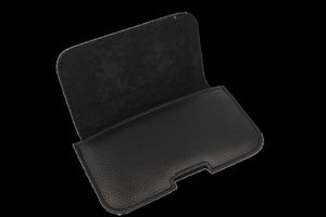 Kabura PCV do paska SAMSUNG S10/S20/S7 EDGE/NOKIA 8/HUAWEI P30 czarna 4