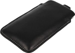 Pionowa skórzana wsuwka Vena SAMSUNG AVILA/LG KP500/5800 czarna 5