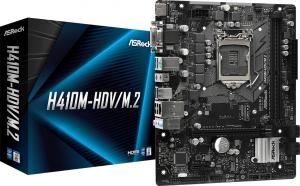 Płyta główna ASRock H410M-HDV/M.2 (90-MXBD70-A0UAYZ) 1