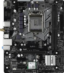 Płyta główna ASRock H410M/ac (90-MXBDT0-A0UAYZ) 2