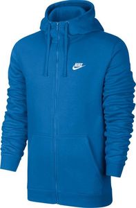 Nike Bluza męska Nsw Club Hoodie FZ BB niebieska r. M (804389-403) 3