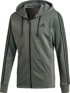 Adidas Bluza męska Mh 3S Fz Ft zielona r. S (DT9894) 1