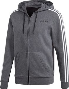 Adidas Bluza męska Essentials 3S Colorblock FZ szara r. XL (DU0435) 1
