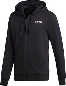 Adidas Bluza męska Essentials 3 Stripes Fullzip Fleece czarna r. S (DQ3101) 1