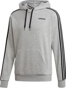 Adidas Bluza męska Essentials 3 Stripes PO FZ French Terry szara r. XXXL (DQ3091) 1