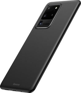 Baseus Baseus Wing Case ultracienkie etui pokrowiec Samsung Galaxy S20 Ultra czarny (WISAS20U-A01) 3
