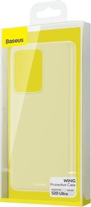 Baseus Baseus Wing Case ultracienkie etui pokrowiec Samsung Galaxy S20 Ultra półprzezroczysty (WISAS20U-02) 17