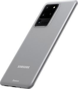 Baseus Baseus Wing Case ultracienkie etui pokrowiec Samsung Galaxy S20 Ultra półprzezroczysty (WISAS20U-02) 3