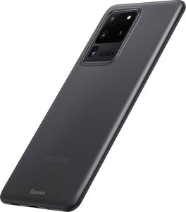 Baseus Baseus Wing Case ultracienkie etui pokrowiec Samsung Galaxy S20 Ultra czarny (WISAS20U-01) 4