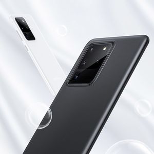 Baseus Baseus Wing Case ultracienkie etui pokrowiec Samsung Galaxy S20 czarny (WISAS20-A01) 15