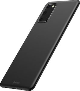 Baseus Baseus Wing Case ultracienkie etui pokrowiec Samsung Galaxy S20 czarny (WISAS20-A01) 3