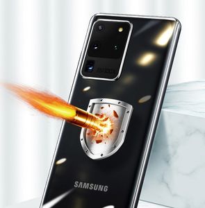 Baseus Baseus Simple Series Case przezroczyste żelowe etui Samsung Galaxy S20 Ultra przezroczysty (ARSAS20U-02) 13