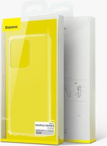 Baseus Baseus Simple Series Case przezroczyste żelowe etui Samsung Galaxy S20 Ultra przezroczysty (ARSAS20U-02) 22