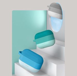 Baseus Baseus silikonowe etui na słuchawki do Apple AirPods Pro + zawieszka pomarańczowy (WIAPPOD-E07) 8