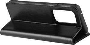 Crong Crong Booklet Wallet - Etui Samsung Galaxy S20 Ultra z kieszeniami + funkcja podstawki (czarny) 7