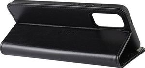 Crong Crong Booklet Wallet - Etui Samsung Galaxy S20+ z kieszeniami + funkcja podstawki (czarny) 6