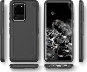 Crong Crong Defender Case - Etui Samsung Galaxy S20 Ultra (czarny) 3