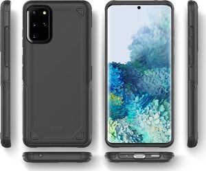 Crong Crong Defender Case - Etui Samsung Galaxy S20+ (czarny) 3