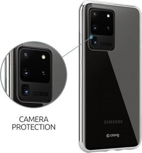 Crong Crong Crystal Slim Cover - Etui Samsung Galaxy S20 Ultra (przezroczysty) 2