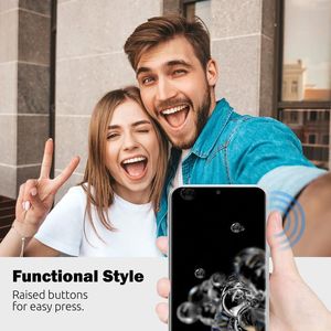 Crong Crong Crystal Slim Cover - Etui Samsung Galaxy S20 Ultra (przezroczysty) 5