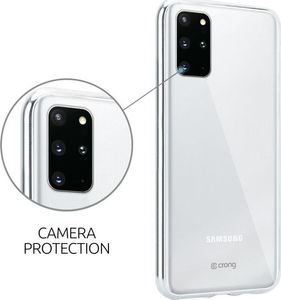 Crong Crong Crystal Slim Cover - Etui Samsung Galaxy S20+ (przezroczysty) 2