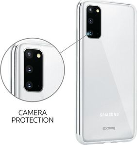 Crong Crong Crystal Slim Cover - Etui Samsung Galaxy S20 (przezroczysty) 2