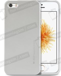 Mercury Goospery Etui iJelly IPHONE 4/4S srebrny 1
