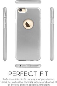 Mercury Goospery Etui iJelly IPHONE 6+/6S+ szary 5