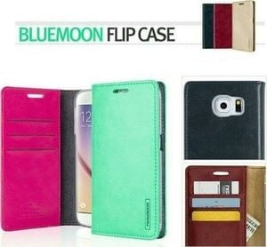 Mercury Goospery Etui portfel flip bluemoon SAMSUNG I9600 S5 burgund 3