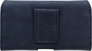 Nexeri Kabura skórzana do paska Nexeri 3D Crazy SAMSUNG GALAXY S8 / S9 / S10 / S20 / IPHONE X granatowa 3