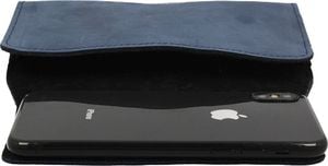 Nexeri Kabura skórzana do paska Nexeri 3D Crazy A70/A71/P SMART PRO/NOTE 8T/NOTE 8 PRO/NOTE 9/NOTE 10+ granatowa 4