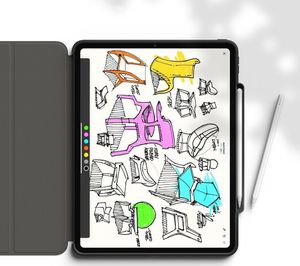 Ringke Ringke Smart Case etui na tablet Smart Sleep z podstawką iPad Pro 11`` 2020 czarny (PDAP0008) 4