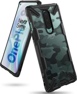 Ringke Fusion-X dla OnePlus 8 Czarne Camo (RGK1174MOB) 3
