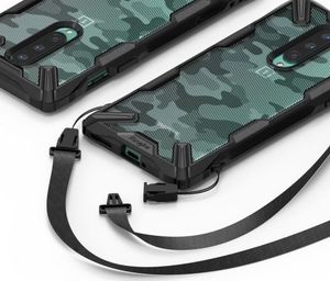 Ringke Fusion-X dla OnePlus 8 Czarne Camo (RGK1174MOB) 8