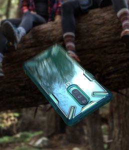 Ringke Fusion-X dla OnePlus 8 Czarne Camo (RGK1174MOB) 9