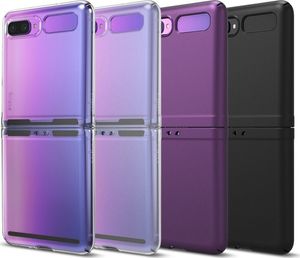 Ringke Ringke Slim ultracienkie etui pokrowiec Samsung Galaxy Z Flip czarny (SLSG0044) 10