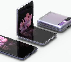 Ringke Ringke Slim ultracienkie etui pokrowiec Samsung Galaxy Z Flip przezroczysty (SLSG0043) 8