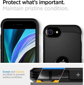 Spigen TOUGH ARMOR IPHONE SE 2020 BLACK 6