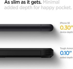 Spigen TOUGH ARMOR IPHONE SE 2020 BLACK 7