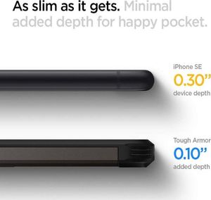 Spigen Spigen Tough Armor Iphone Se 2020 Gunmetal 6