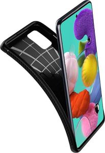Spigen Etui SAMSUNG GALAXY A51 Spigen Rugged Armor Matte czarny 4