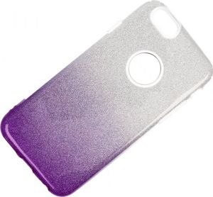 Etui Glitter IPHONE 6 srebrno-fioletowy 2