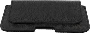 Etui kabura skórzana do paska HUAWEI P20 PRO, MOTO Z, SONY XZ PREMIUM czarne 4