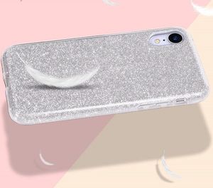 Etui IPHONE 11 PRO MAX Brokat Glitter srebrne 5