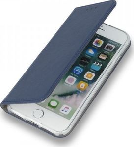Etui MOTOROLA MOTO E6+ PLUS portfel z klapką Kabura Magnet Book granatowe 2