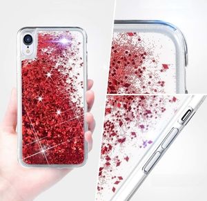 Etui plecki brokatowe Liquid IPHONE 11 PRO czerwone 2