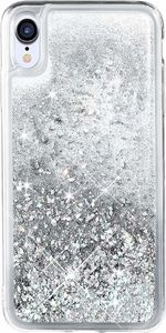 Etui plecki brokatowe Liquid IPHONE 11 PRO srebrne 2