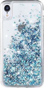 Etui plecki brokatowe Liquid IPHONE 11 PRO niebieskie 4