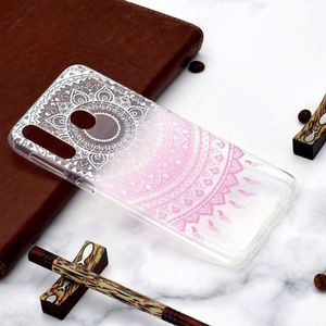 Etui Slim case Art Wzory XIAOMI REDMI 7 jasno różowe mandala 2