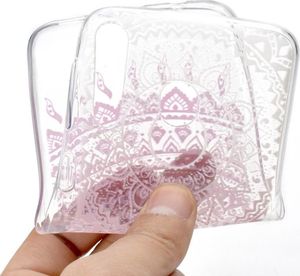 Etui Slim case Art Wzory XIAOMI REDMI 7 jasno różowe mandala 3